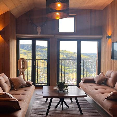 Grand Cerf - Vue Panoramique La Bresse-Gerardmerアパートメント エクステリア 写真