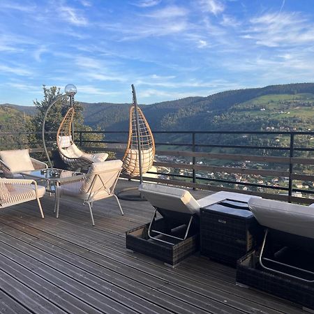 Grand Cerf - Vue Panoramique La Bresse-Gerardmerアパートメント エクステリア 写真